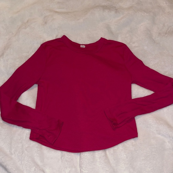 None Other - Kids Long Sleeve Red Top